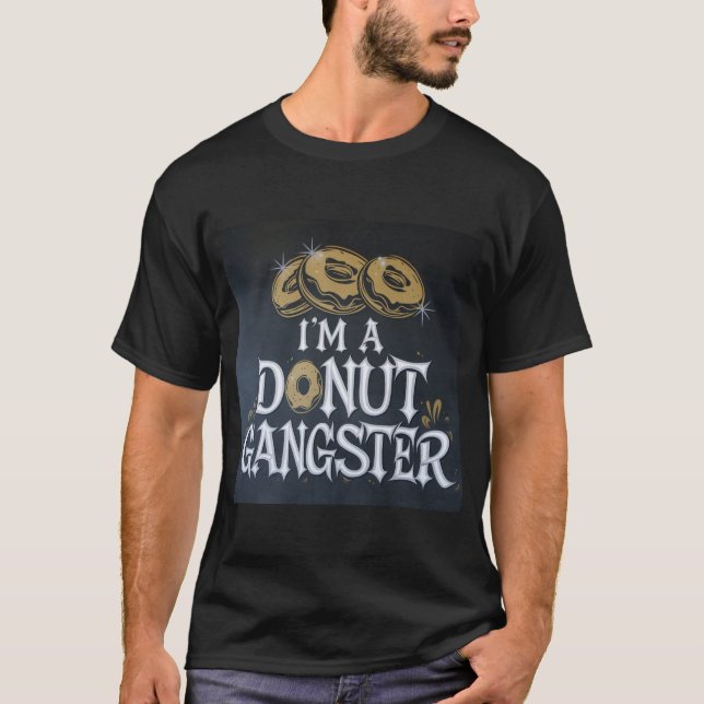 Camiseta Soy un Donut Gangster 1 (Anverso)