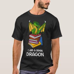 Camiseta Soy un dragón de libros