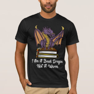 Camiseta Soy un dragón del libro no un empollón de la