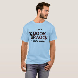 Camiseta Soy un dragón del libro, no un gusano