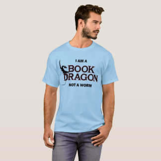 Camiseta Soy un dragón del libro, no un gusano