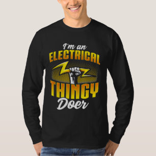 Camiseta Soy Un Electricista Que Se Enfrenta A La Electrici