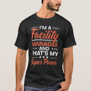 Camiseta Soy un empleado de mantenimiento de trabajo de adm