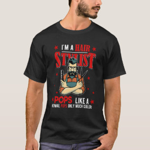 Camiseta Soy un estilista de pelo de papas más fritas de pa