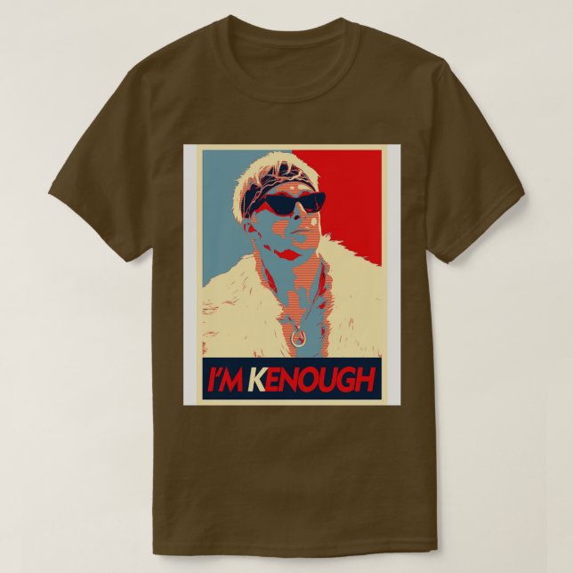Camiseta Soy un estuche de teléfono Ksuficientemente (Diseño del anverso)