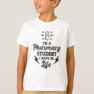 Camiseta Soy un estudiante de farmacia Farmacéutico Técnico