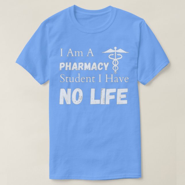 Camiseta Soy Un Estudiante De Farmacia Y No Tengo Estudiant (Diseño del anverso)