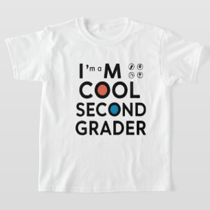 Camiseta 'Soy un estudiante de segundo grado cool