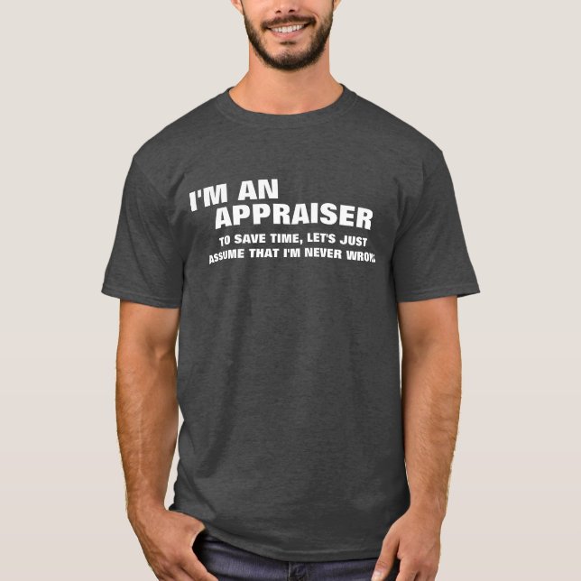 Camiseta Soy un Evaluador para Ahorrar Tiempo (Anverso)