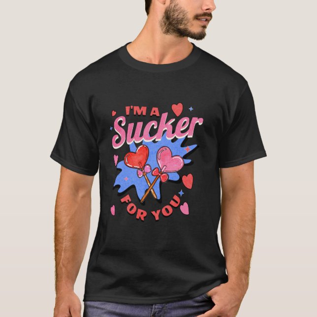 Camiseta Soy un éxito para ti Divertido San Valentín Candy  (Anverso)