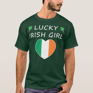 Camiseta Soy un feliz chica irlandés Holiday Irlanda
