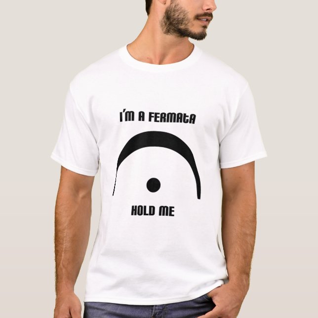 Camiseta ¡Soy un Fermata, me detengo! (Anverso)