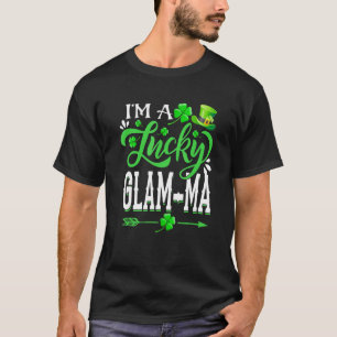 Camiseta Soy Un Fiesta Afortunado De Las Mamáes De Glam Sha