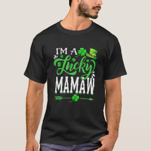 Camiseta Soy un Fiesta afortunado de Mamaw Shamrock St Patr