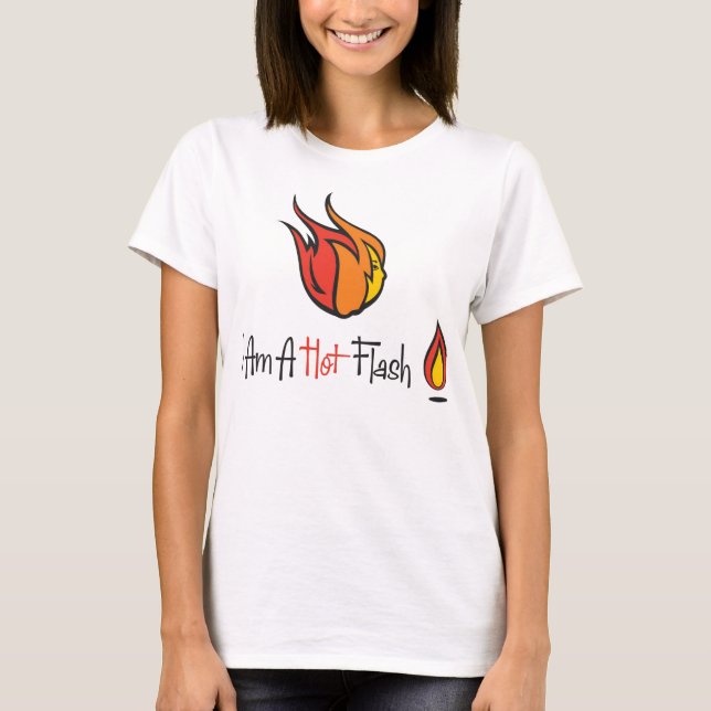 Camiseta Soy un flash caliente (Anverso)