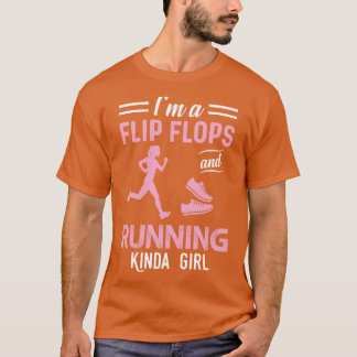 Camiseta Soy Un Flip Flops Y Un Chica Del Tipo