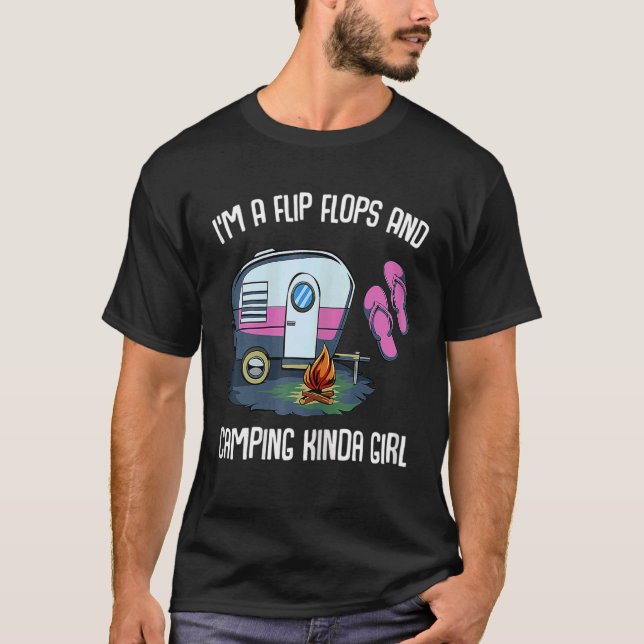 Camiseta Soy Un Flip Flops Y Una Familia De Chicas De Campi (Anverso)
