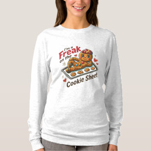 Camiseta Soy un Freak en la Bandeja de Galletas Divertido
