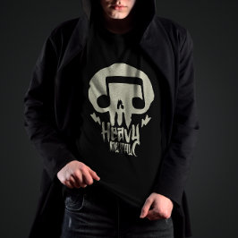 Camiseta Soy un fuerte fanático Metalizado