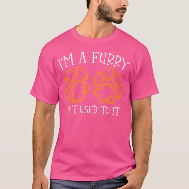 Camiseta SOY UN Furry Fandom Cosplay Fursona (Anverso)