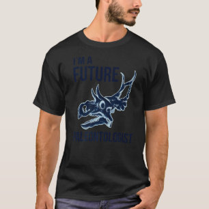 Camiseta Soy un futuro Paleontólogo Dinosaurio Fossil Enthu