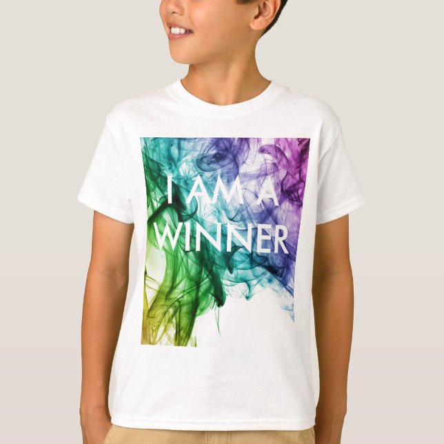 CAMISETA SOY UN GANADOR (Anverso)