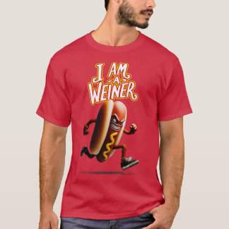 Camiseta Soy Un Ganador Weinner Que Corre Hotdow