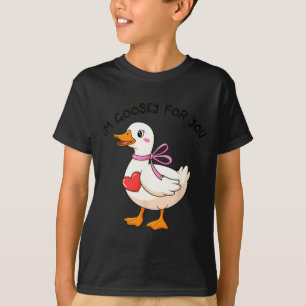 Camiseta Soy un ganso para ti Coqueta San Valentín Ganso