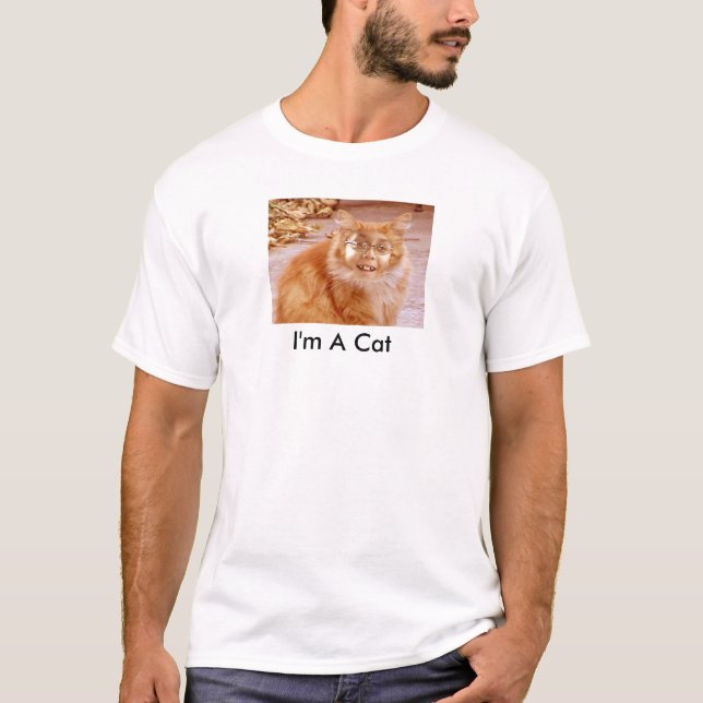 Camiseta Soy un gato (Anverso)