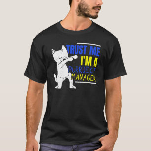 Camiseta Soy un Gato de Project Manager de proyectos de Pro