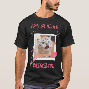 Camiseta Soy un gato para mujeres hombres y niños