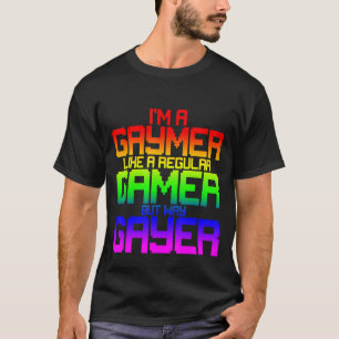 Camiseta Soy un gay como un jugador normal pero muy gay