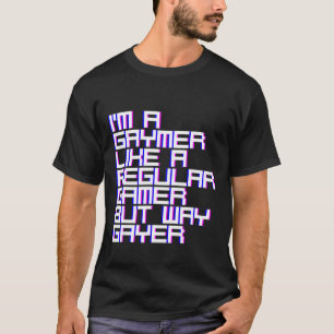 Camiseta Soy un gay como un jugador normal pero muy gay