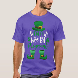 Camiseta Soy un gazapo irlandés embarazada de St Patricks E