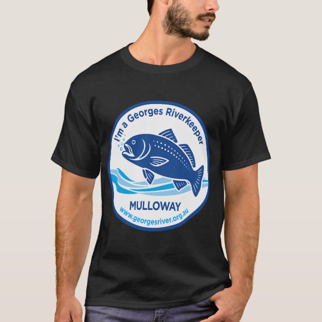 Camiseta Soy un Georges Riverkeeper - Mulloway (Anverso)