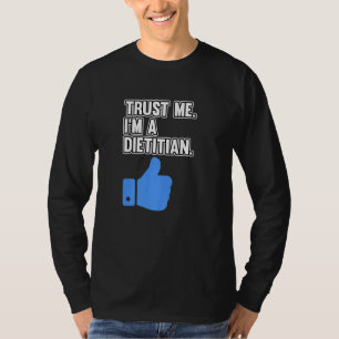 Camiseta Soy un gráfico nutricionista dietético dietético