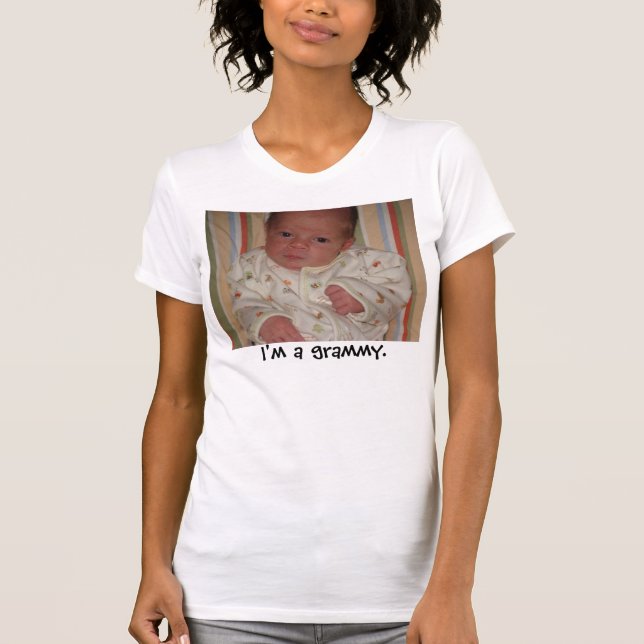 Camiseta Soy un grammy. (Anverso)