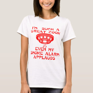 Camiseta Soy un gran cocinero, incluso mis aplausos de alar