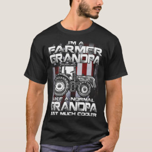 Camiseta Soy un granjero abuelo Rancher Regalos Tractor Far