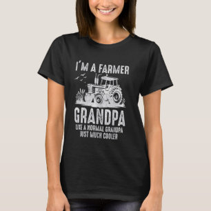 Camiseta Soy un granjero abuelo Rancher Tractor Lover Farm