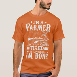 Camiseta Soy un granjero divertido agricultor de animales d