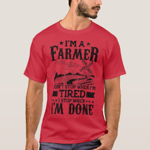 Camiseta Soy un granjero divertido agricultor de animales d