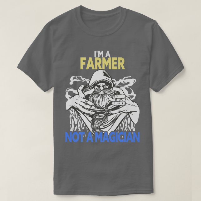 Camiseta Soy un granjero granjero gracioso (Diseño del anverso)