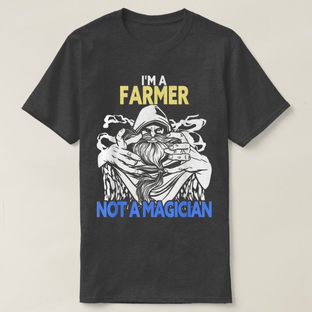 Camiseta Soy un granjero granjero gracioso (Diseño del anverso)
