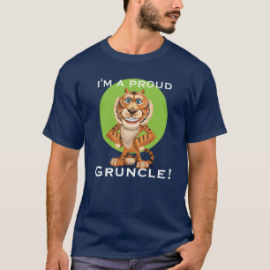 Camiseta "Soy un Gruncle orgulloso!" con el tigre sonriente