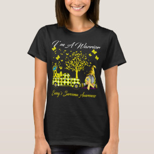 Camiseta Soy un guerrero consciente de la Sarcoma de Ewing