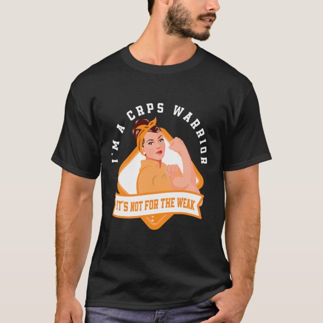 Camiseta Soy un guerrero de crps que lucha contra Rsd Crps (Anverso)