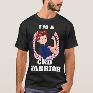 Camiseta Soy un guerrero del CKD Concienciación sobre la e