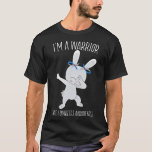 Camiseta Soy un guerrero tipo 1 para la toma de conciencia