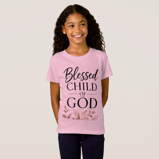 Camiseta Soy un hijo bendito de Dios (Anverso completo)